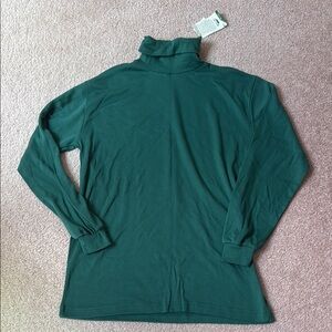 Willow Bay Green Turtleneck Top